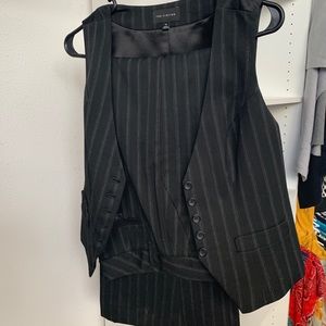 Pinstripe suit